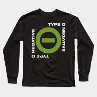 type o negative Long Sleeve T-Shirt